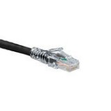 CAT5e Industrial  Ethernet Patch Cable - DataMax - Certified Black