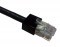 CAT5e Industrial Shielded Ethernet Patch Cable - DataMax - Certified Black