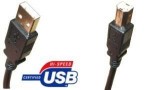 USB 2.0 A-B Cable Black