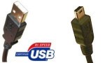 USB A to Mini USB 5-Pos Cable - 6 FT