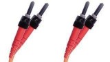 OM1 3mm Duplex ST-ST 62.5/125 Fiber Patch Cable