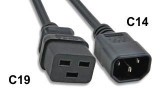 PDU Power cords C14 to C19 14AWG 1 foot
