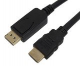 DisplayPort to HDMI Cable with Audio