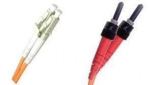 OM1 3mm Duplex LC-ST 62.5/125 Fiber Patch Cable