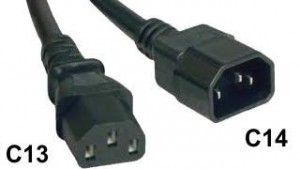 PDU Power cords C13 to C14 14AWG
