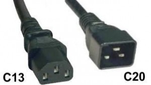 PDU Power cords C13 to C20 14AWG